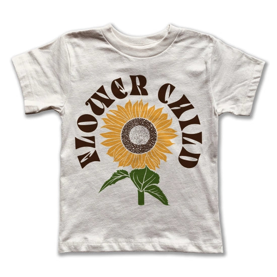 Flower Child Tee with Sunflower