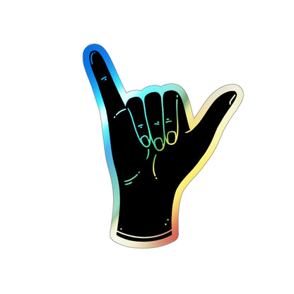 Shaka Holographic Die-cut Stickers