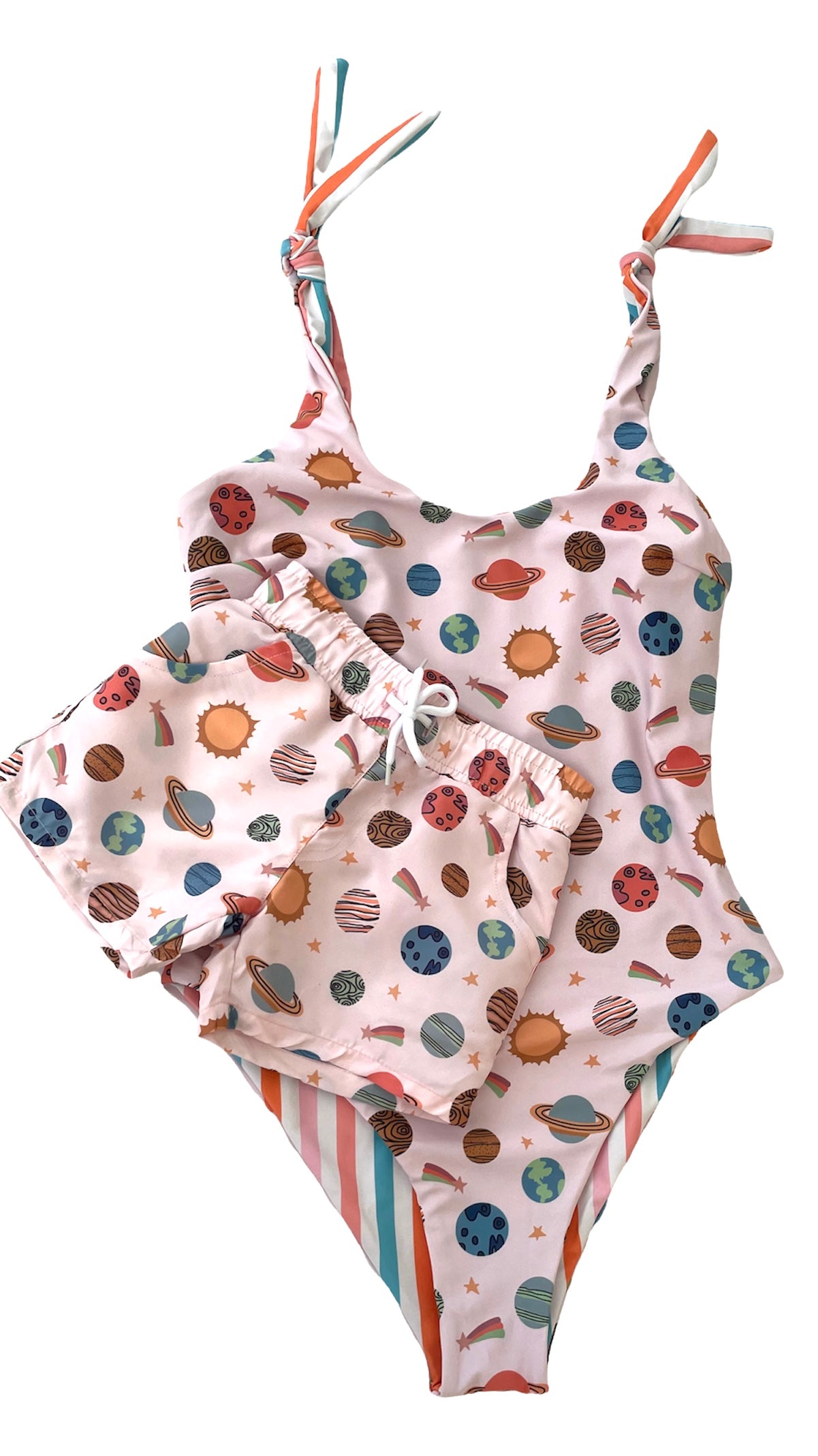 Women’s Planet Reversible One-Piece Swimsuit